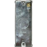 WA571 Flush Metal Box 1 Gang 