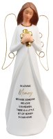 Porcelain Angel Statue/Loving Memory  (39725)