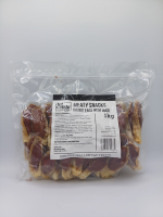 K9 Chew Co. Meaty Snacks Rabbit Ears with Duck 1kg BULK x 1