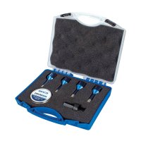 Vacuum Brazed Diamond Tile Drill Bit Set 6, 7, 8 & 10mm - Slotted Barrel (M14 Fit) TDXCELKIT4