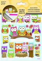 Pop Up Sticker Owls. (Priced in singles, order in multiples of 6)