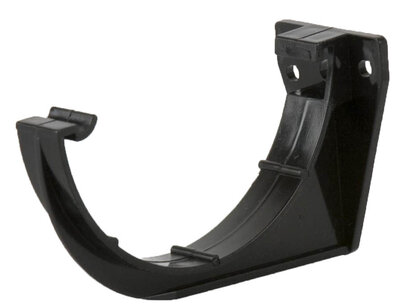 112mm Roundstyle Multifix Fascia Bracket Black