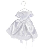 Satin Dress Favour White - 160mm