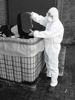 Disposable Coverall White White Type 5/6
