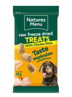 Natures Menu Freeze Dried Raw Treats Chicken 20x15g