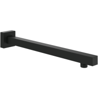 Villeroy & Boch Universal Wall Mounted Square Shower Arm Chrome Matt Black TVC000454530K5