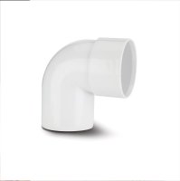 POLYPIPE WS24W WHITE SWIVEL BEND 92DG 40mm WELD