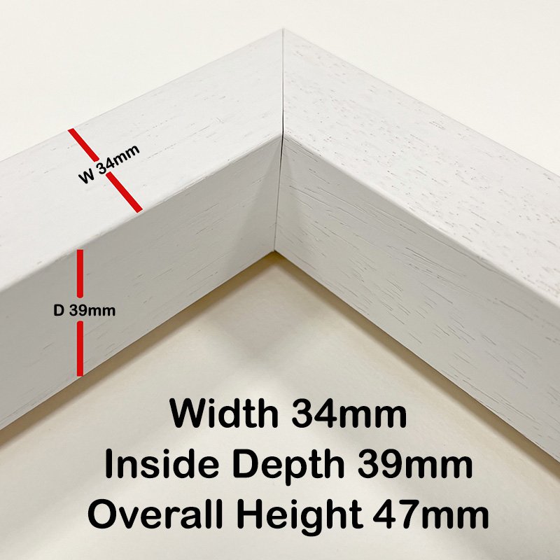 ___12" x 10"___  2032 Canvas Floater Tray Frame