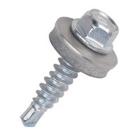 Hex Stitching Screw Washered 6.3 X 22mm