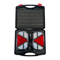 FLATBED / TIPPER LED REAR LIGHT SET 12V/24V - 13 PIN MAGNETIC WIRELESS KIT 