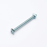 PREMIER 10 PCE M6 X 30 MM ROOFING BOLTS & NUTS B.Z.P. BLISTER