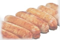 British Pork Sausages 55%  Small 80x8's 4.54kg