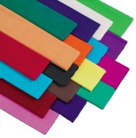 Crepe Paper (100% Stretch) -  Red