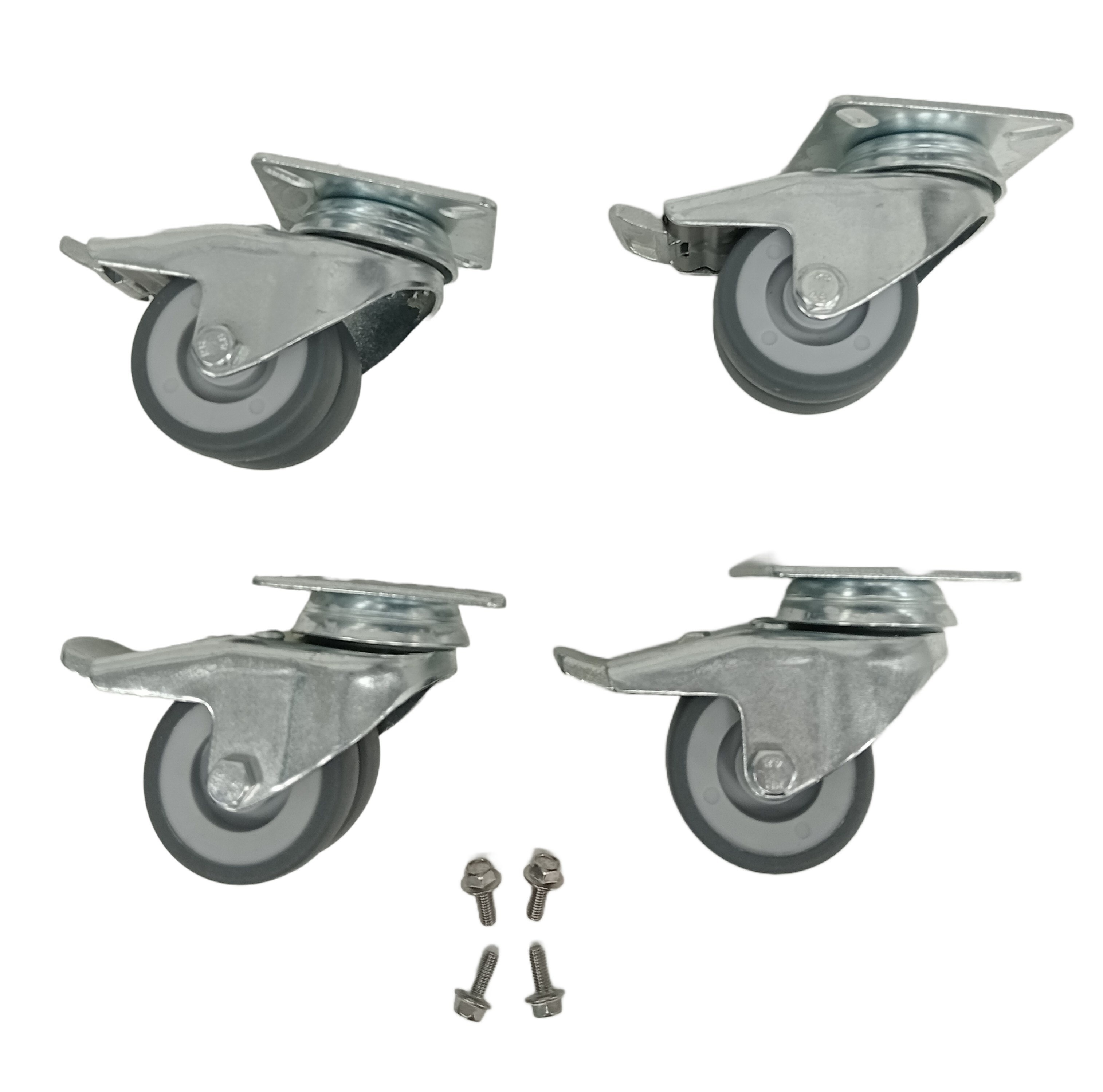 71MM CASTOR KIT COMPLETE WITH M5 SCREWS