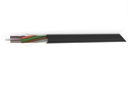 &micro;Glasvezelkabel ECO Micro GX 96 OV (8x12) G652D - ZWART