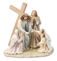Veronese Resin Statue/Calvary   (52746)
