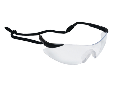 Atlas Anti-Mist Safety Glasses Clear C/W Flexicord