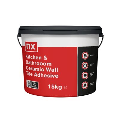NX Bathroom & Kitchen Wall Tile Adhesive 15kg 82-79