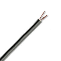 Speaker Cable Twin 0.2mm Stranded Grey/Black