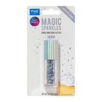 MAGIC SPARKLES EDIBLE IRIDESCENT GLITTER SILVER