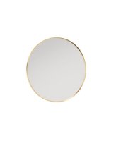ASTRID GOLD ROUND 600X600 MIRROR