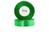 Satin Ribbon Dark Green (6mm)
