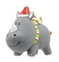 2026 Dog Life Christmas Latex Rocky Rhino 13cm x 6