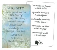 Prayer Card - Serenity   (71849)