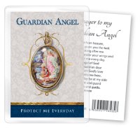 Leaflet/Gilt Medal-Gold Foil/G. Angel   (16585)