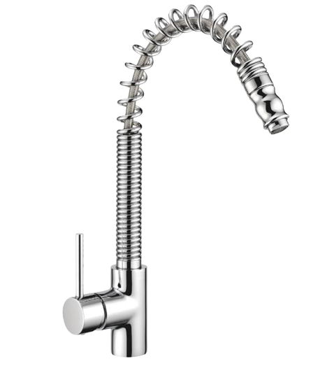 Instinct Itaca Sink Mixer Pull Out Spray Stainless Steel 4E1118