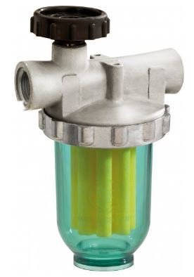 Filter olie enkel + kraan 3/8