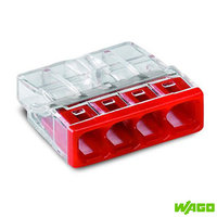 WAGO 4x2.5mm Push Wire Connector 24A
