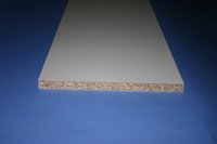 White Chipboard Panel 153mm x 2.4 Metre
