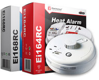 Mains Rechargeable Heat Alarm