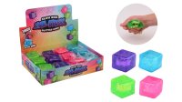 Slow Rise Anti-Stress Glitter Cube- CDU of 12
