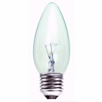 EVEREADY CLEAR CANDLE LAMP E27 60W ROUGH SERVICE