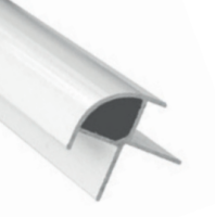 10MM ALUMINIUM EXTERNAL CORNER MATT BLACK 2.4M