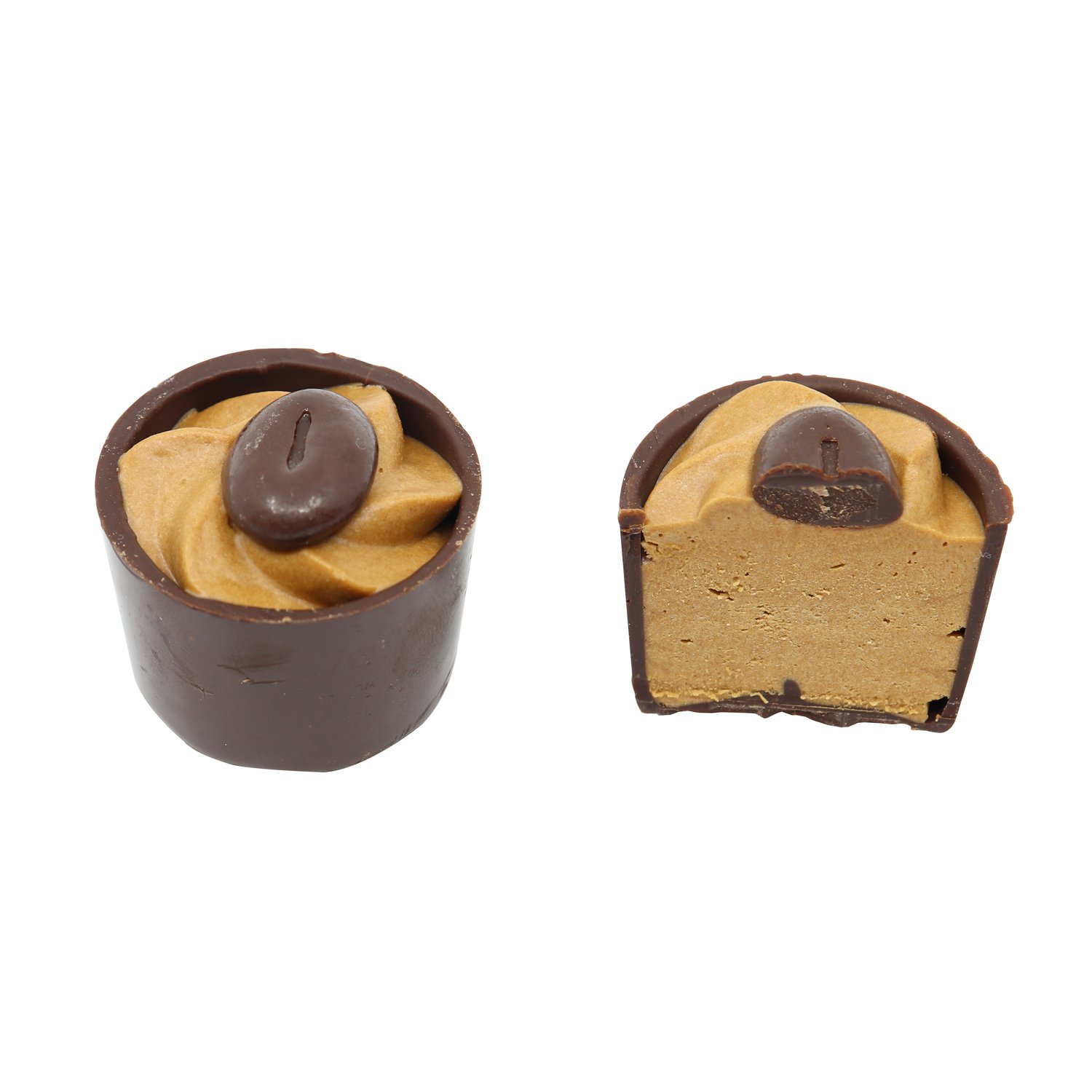 Kaffee Latte - milk chocolate cup filled with coffee cream 14.5g - 1kg