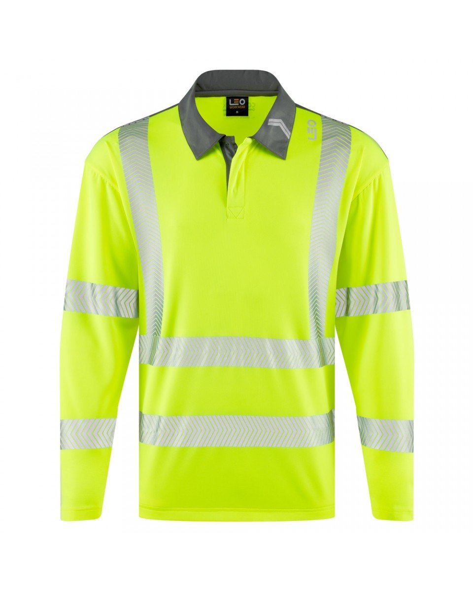 GEORGEHAM EVOVIZ COOLMAX HIGH PERFORMANCE SLEEVED POLO SHIRT