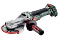 Metabo Cordless BL Flathead Grinder Variable Speed 125mm WVBF 18 LTX BL 15-125 Quick