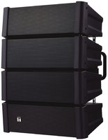 TOA HX-5B-WP | Black Weatherproof Compact Array Speaker