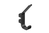 RAK- PETIT SQUARE ROBE HOOK IN MATT BLACK