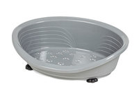 MPS Straka 77 Plastic Dog Bed (77cm / 30.25" Base) Light Grey x 1