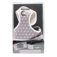 Paw Highness Doggy Walk Bundle Grey Polka Dot