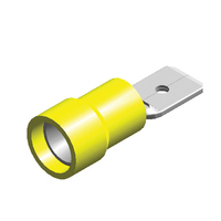 Yellow Term Male Blade | 6.3mm