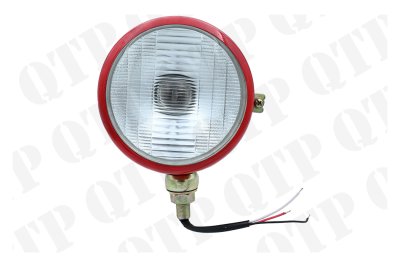 Headlamp Red 35 LH Plain Lens Narrow Back
