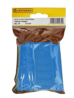 Interlocking 2-4mm Tapered Wedges 28x80mm Pack 20