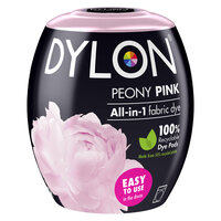Dylon Pod Machine Dye Peony Pink 07 350g