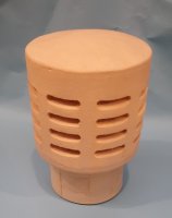 Clay Chimney Gas Terminal 180mm Buff