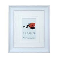 Elegance Frame White Bevel